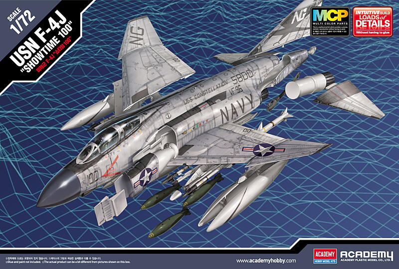 Academy - 12515 - F-4J SHOWTIME 100 MCP 1:72