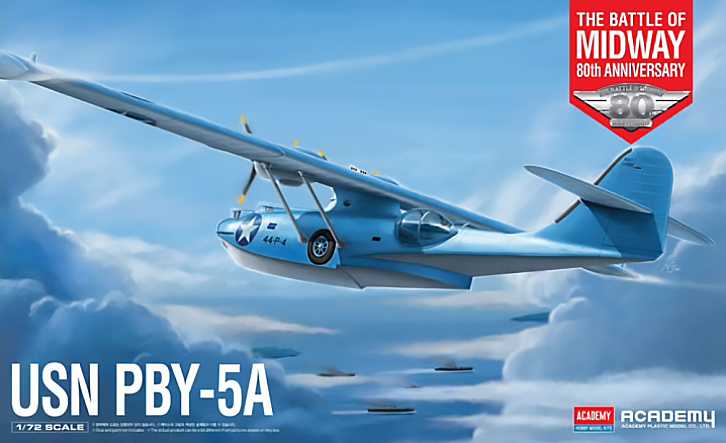 Academy - 12573 - USN PBY-5A Battle of Midway 1:72