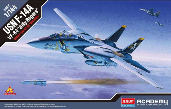 Academy - 12626 - USN F-14A V-84 Jolly Rogers 1:144