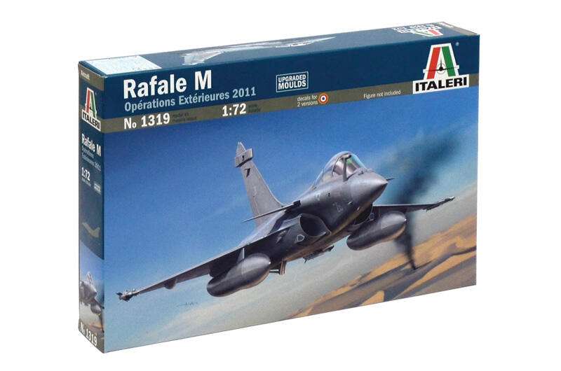 Italeri - 1319 - RAFALE M OPERATIONS EXTERIEURES 2011 1:72