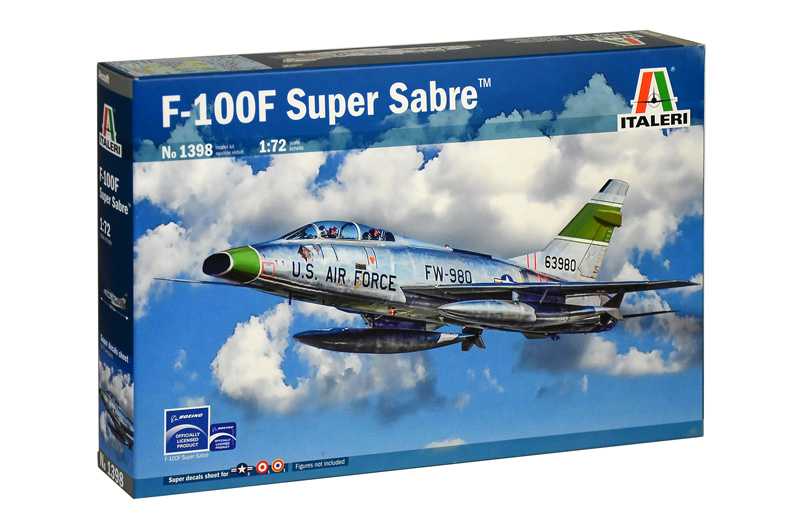 Italeri - 1398 - F-100F SUPER SABRE 1:72