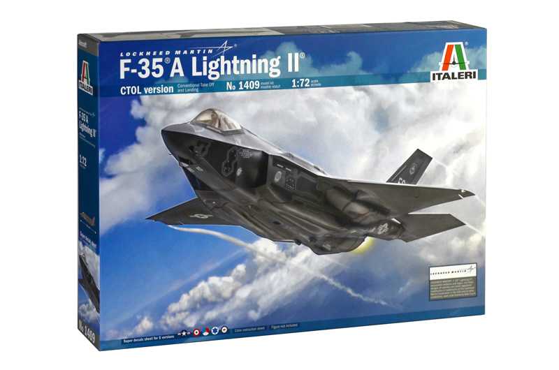 Italeri - 1409 - F-35 A LIGHTNING II CTOL version 1:72