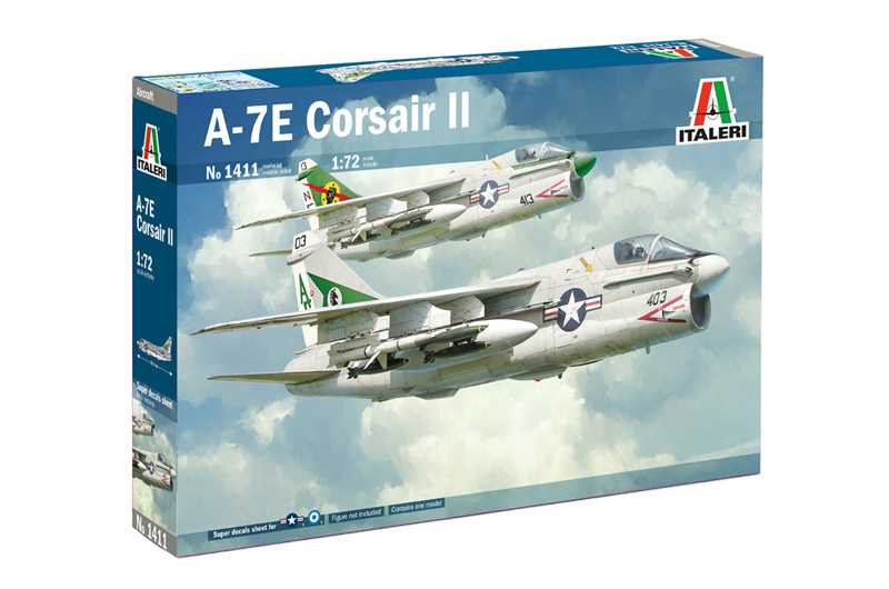 Italeri - 1411 - A-7E Corsair II 1:72