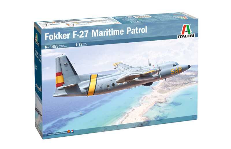 Italeri - 1455 - Fokker F-27 SAR 1:72