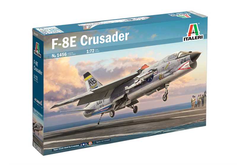 Italeri - 1456 - F-8E Crusader 1:72