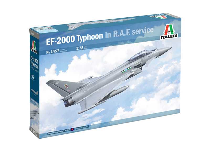Italeri - 1457 - Eurofighter Typhoon EF-2000 In R.A.F. Service 1:72