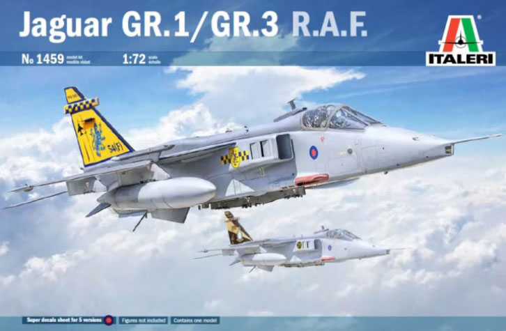 Italeri - 1459 - Sepecat JAGUAR GR.1/3 R.A.F. 1:72