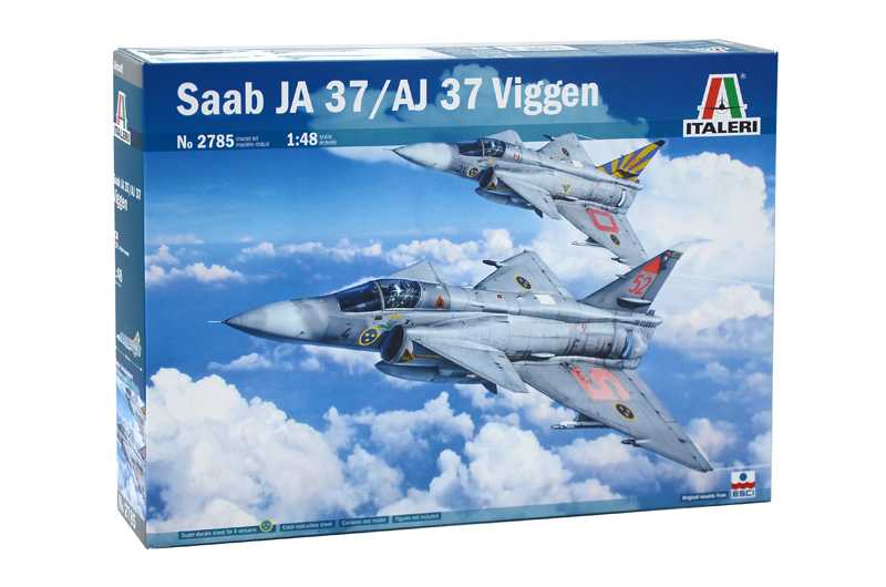 Italeri - 2785 -SAAB JA 37/AJ 37 VIGGEN 1:48