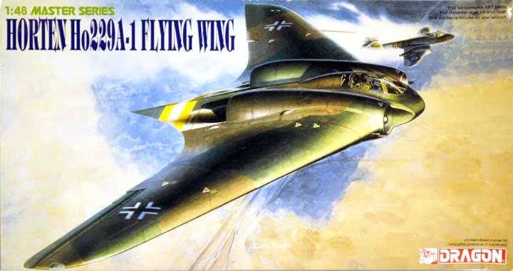 Dragon - 5505 - HORTEN Ho229A-1 FLYING WING (1:48)