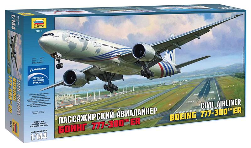 Zvezda - 7012 - Boeing 777-300ER 1:144
