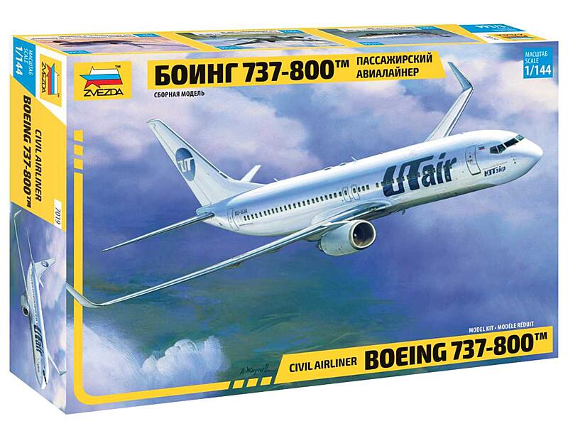 Zvezda - 7019 - Boeing 737-800 1:144
