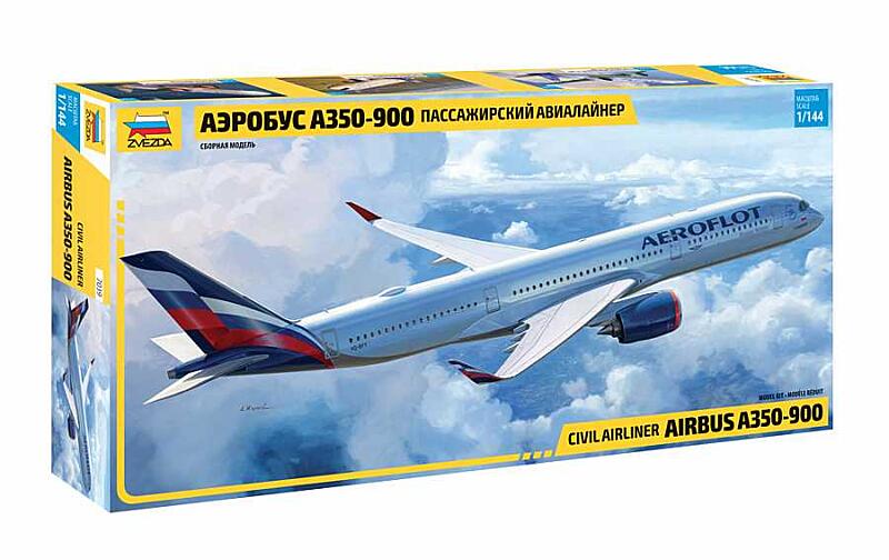 Zvezda - 7039 - Airbus A350-900 1:144