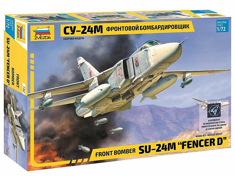 Zvezda - 7267 - Front bomber Su-24M Fencer D 1:72