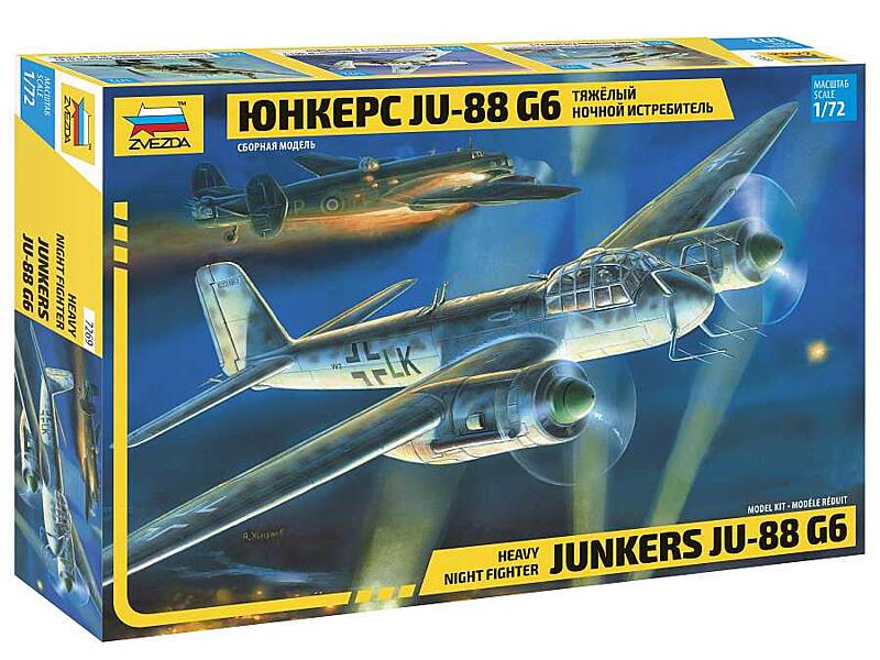 Zvezda - 7269 - Junkers JU-88 G6 1:72