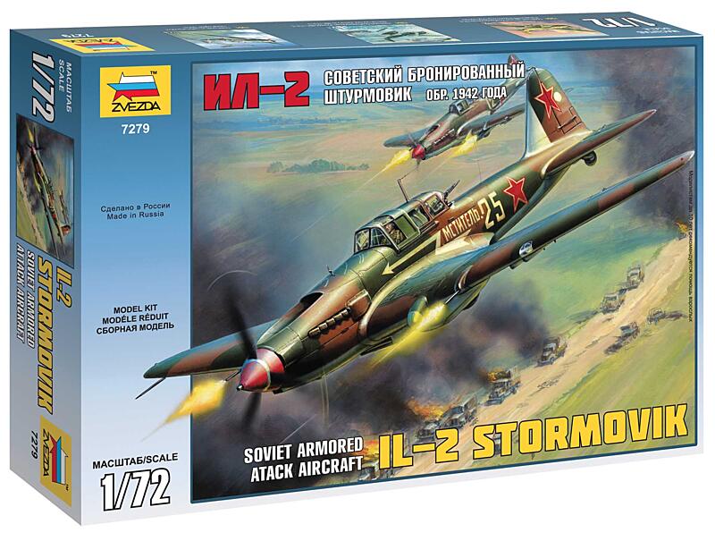 Zvezda - 7279 - IL-2 Stormovik 1:72