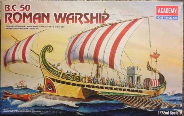 Academy - 14207 - ROMAN WARSHIP CIRCA B.C 50 1:72