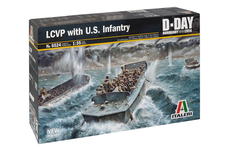 Italeri - 6524 - LCVP with US INFANTRY 1:35