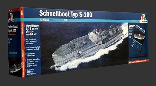 Italeri - 5603 - SCHNELLBOOT TYP S-100 1:35