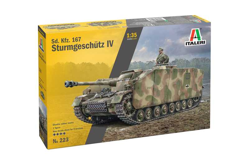 Italeri - 0223 - Sd.Kfz. 167 Sturmgeschütz IV 1:35