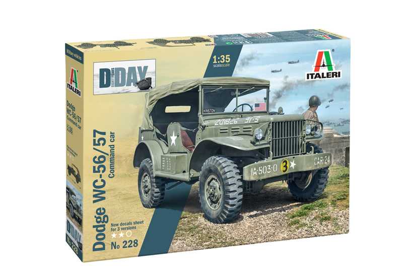 Italeri - 0228 - Dodge WC56 Command Car 1:35
