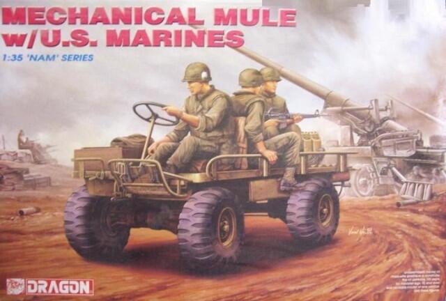 Dragon - 3317 - MECH.MULES w/US MARINES 1:35