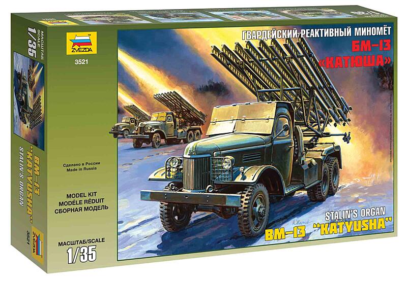 Zvezda - 3521 - BM-13 Katyusha 1:35