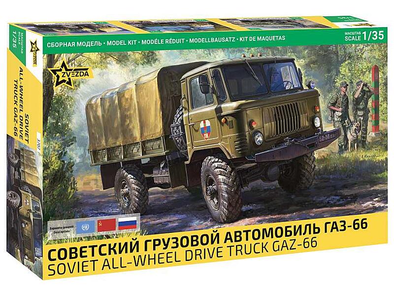 Zvezda - 3707 - GAZ-66 1:35