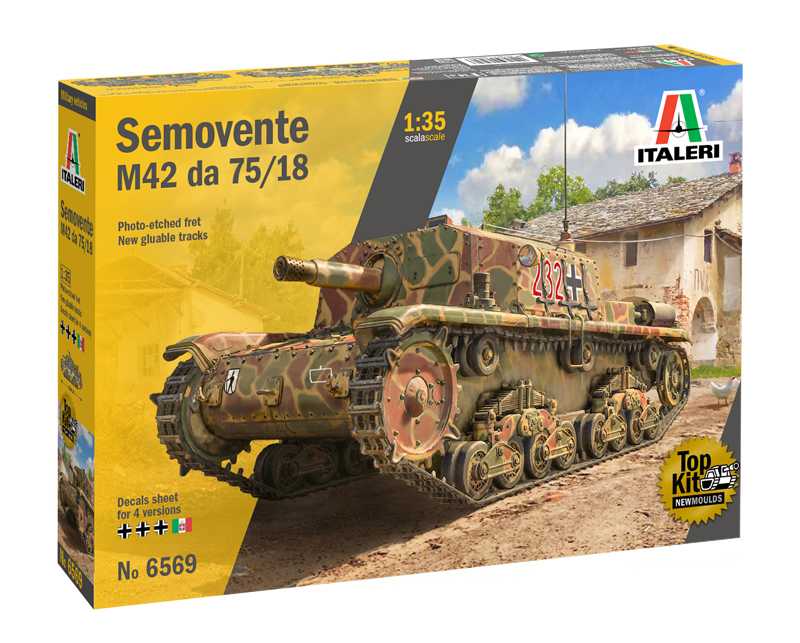 Italeri - 6569 - Semovente M42 da 75/18 1:35
