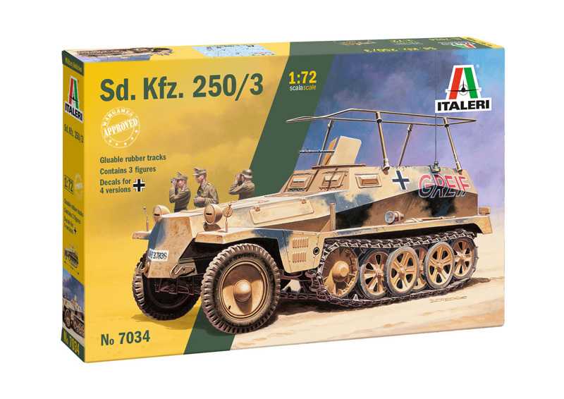 Italeri - 7034 - Sd. Kfz. 250/3 1:72