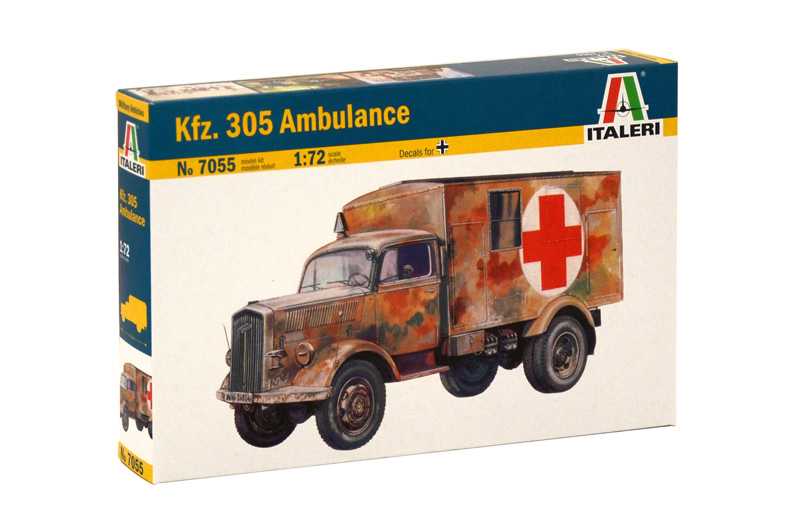 Italeri - 7055 - Kfz. 305 AMBULANCE 1:72