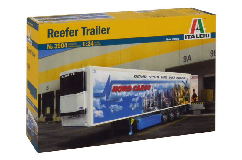 Italeri - 3904 - REEFER TRAILER 1:24