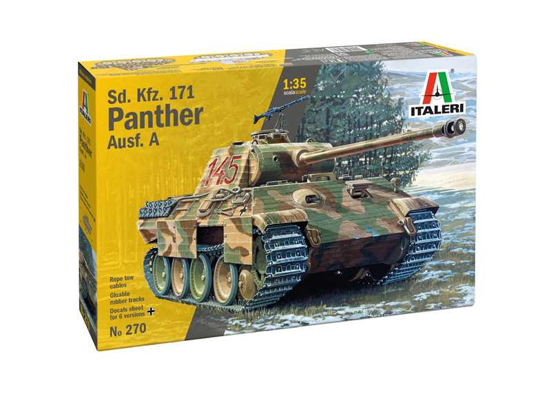 Italeri - 0270 - Sd.Kfz. 171 Panther Ausf A 1:35