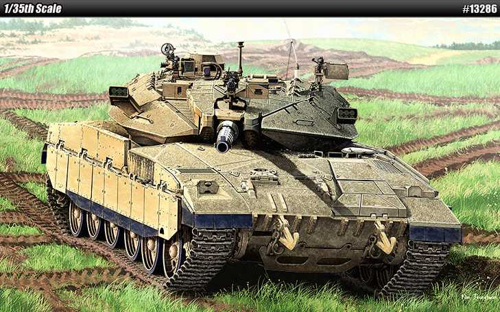 Academy - 13286 - MERKAVA Mk.IID 1:35