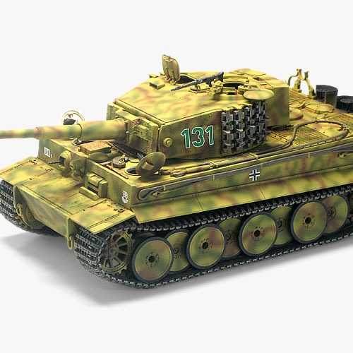 Academy - 13287 - TIGER-I MID VER. Anniv.70 Normandy Invasion 1944 1:35