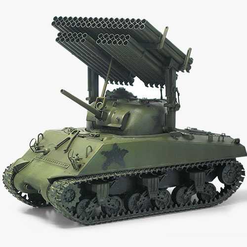 Academy - 13294 - M4A3 Sherman W/ T34 Calliope 1:35