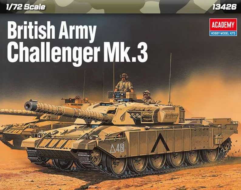 Academy - 13426 - British Army Challenger Mk.3 1:72