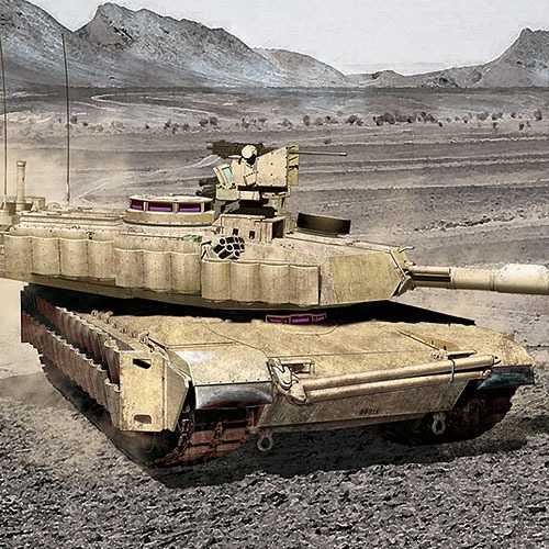 Academy - 13504 - U.S Army M1A2 V2 TUSK II 1:35