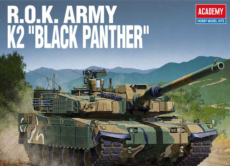 Academy - 13511 - ROK ARMY K2 BLACK PANTHER 1:35