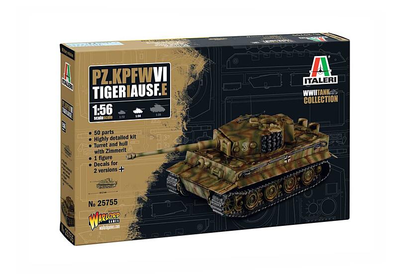 Italeri - 25755 - Pz. Kpfw. VI Tiger I 1:56