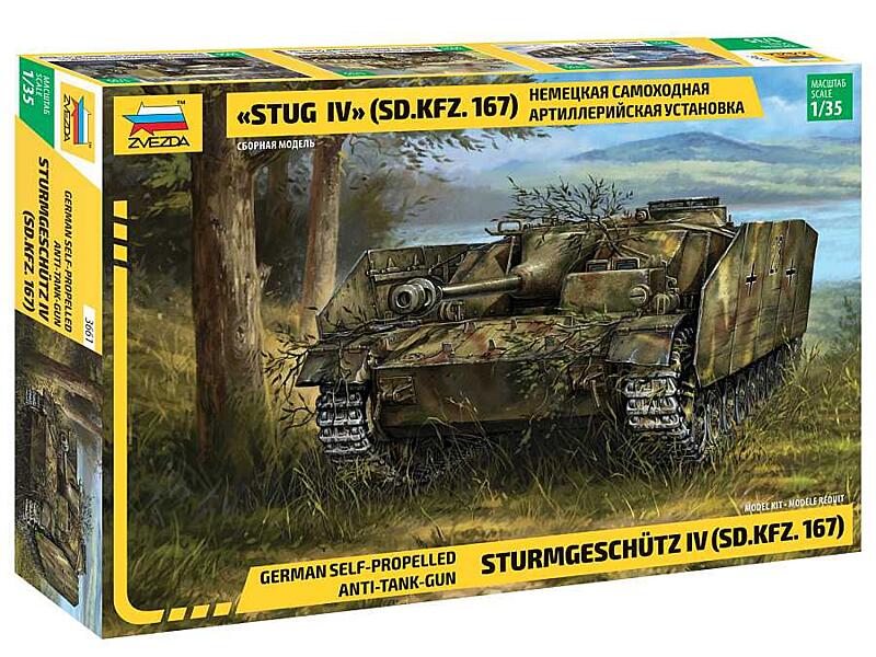 Zvezda - 3661 - Sturmgeschuetz IV 1:35