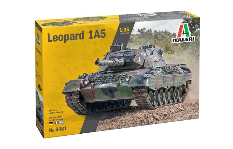 Italeri - 6481 - LEOPARD 1 A5 1:35
