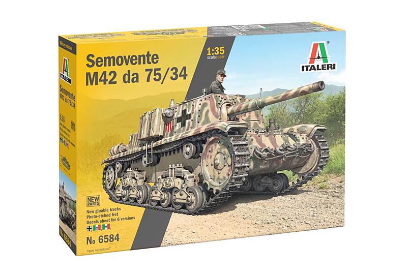 Italeri - 6584 - Semovente M42 da 75/34 1:35