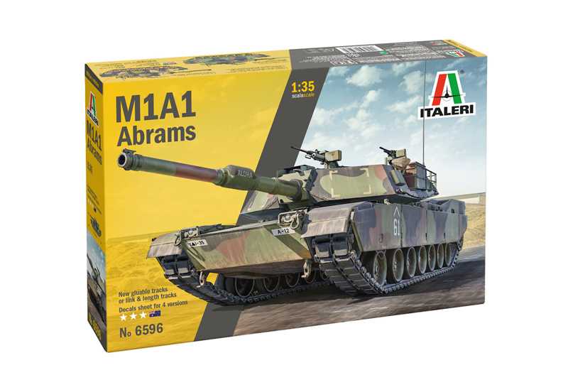Italeri - 6596 - M1A1/A2 Abrams 1:35