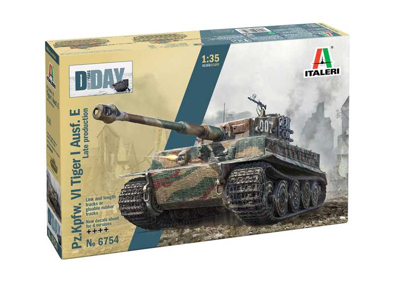 Italeri - 6754 - Pz.Kpfw.VI Tiger I Ausf.E late prod. 1:35