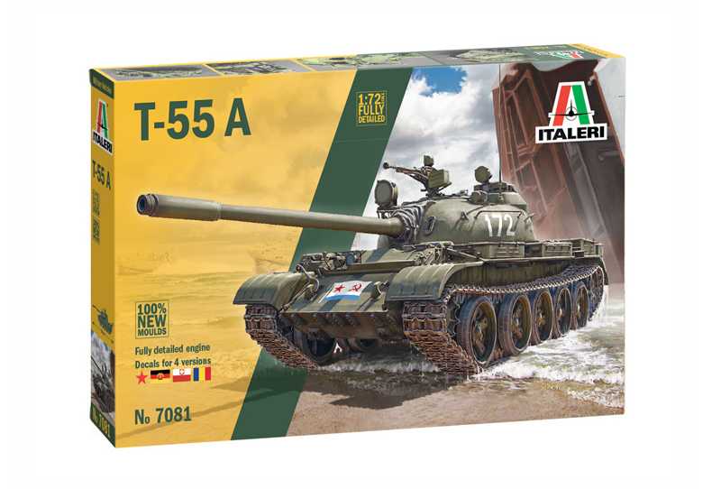 Italeri - 7081 - T-55 A 1:72