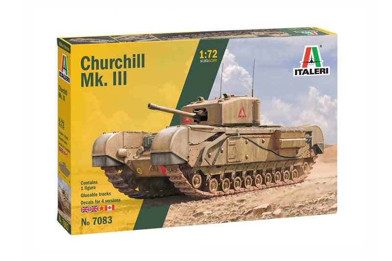 Italeri - 7083 - Churchill Mk. III 1:72