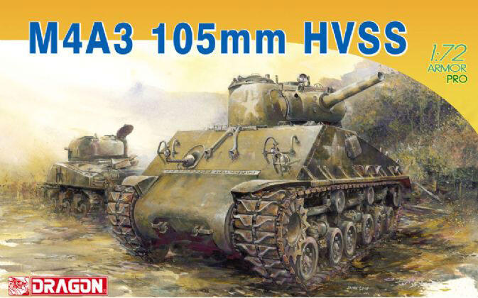 Dragon - 7313 - M4A3 105mm HVSS 1:72