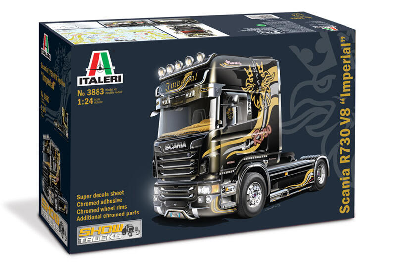 Italeri - 3883 - SCANIA R V8 TOPLINE IMPERIAL 1:24