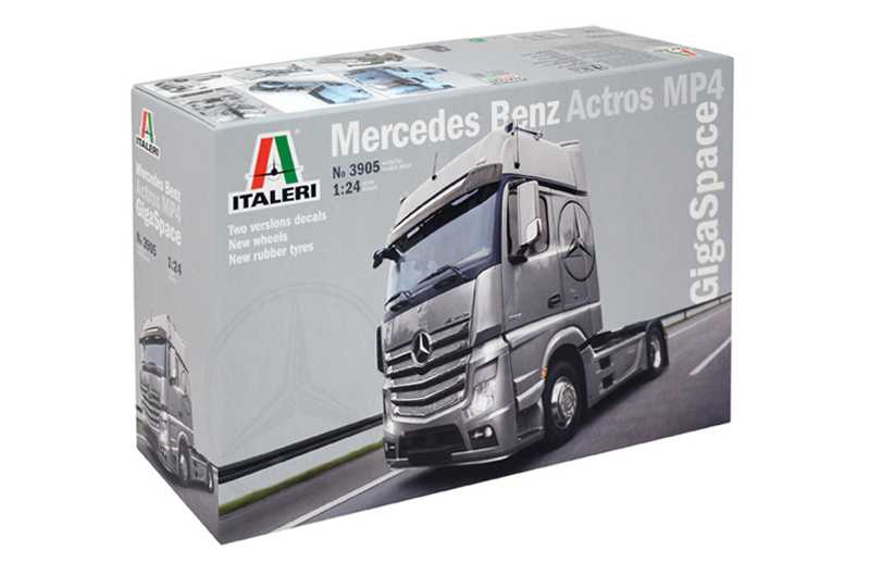 Italeri - 3905 - Mercedes Benz Actros MP4 Gigaspace 1:24
