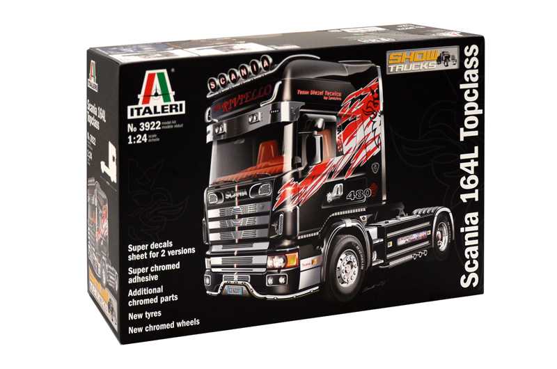Italeri - 3922 - SCANIA 164 L TOPCLASS 1:24